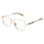 Chloé Frau Asian Fitting GOLD METALL CH0275OA Italien - Farbcode 003