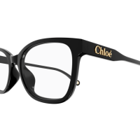 Chloé Frau Asian Fitting SCHWARZ RECYCLED ACETATE CH0276OA Italien