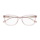 Chloé Frau Asian Fitting PINK RECYCLED ACETATE CH0276OA Italien