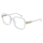 Chloé Frau Asian Fitting GRAU RECYCLED ACETATE CH0277OA Italien
