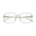 Chloé Frau Asian Fitting GRAU RECYCLED ACETATE CH0277OA Italien