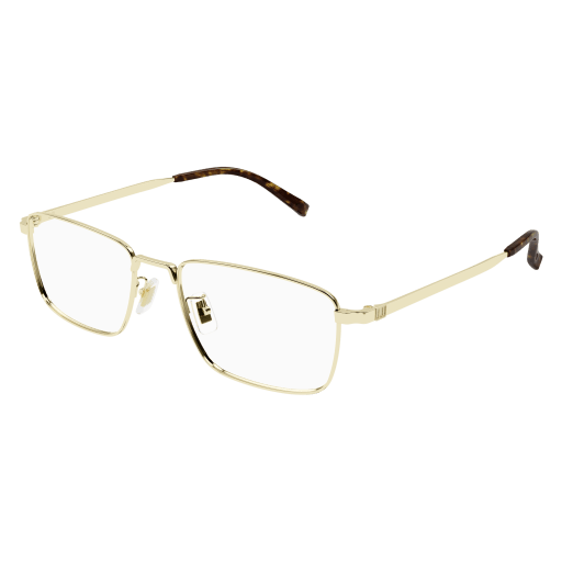 Dunhill Mann Asian Fitting GOLD TITAN DU0086OA Japan - Farbcode 002