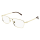 Dunhill Mann Asian Fitting GOLD TITAN DU0086OA Japan - Farbcode 005
