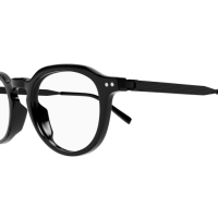 Dunhill Mann Asian Smart Fitting SCHWARZ RECYCLED ACETATE DU0091O Japan - Farbcode 001