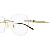 Dunhill Mann Asian Fitting GOLD TITAN DU0094OA Japan - Farbcode 003