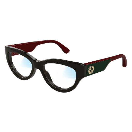 Gucci Frau International SCHWARZ RECYCLED ACETATE GG1665S Italien