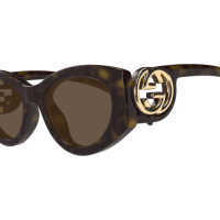 Gucci Frau Asian Smart Fitting HAVANNA SPRITZGUSS GG1691S Japan