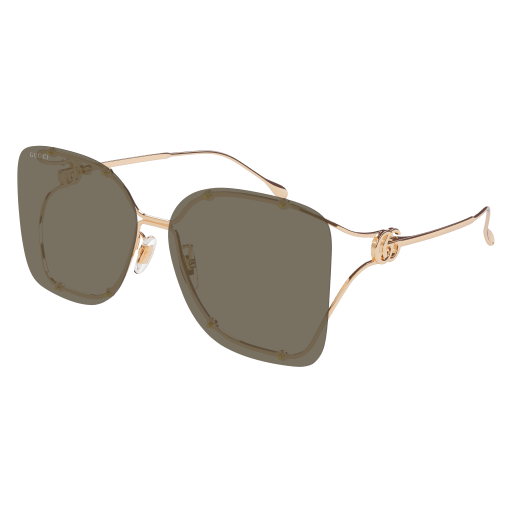 Gucci Frau Asian Fitting GOLD METALL GG1713SA Japan - Farbcode 002