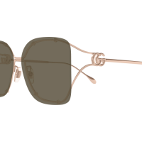 Gucci Frau Asian Fitting GOLD METALL GG1713SA Japan - Farbcode 002