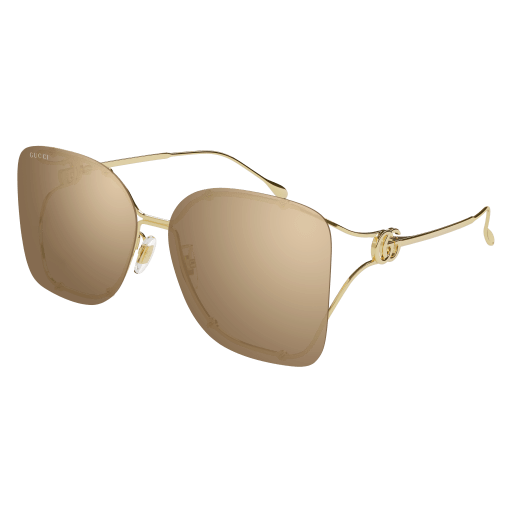 Gucci Frau Asian Fitting GOLD METALL GG1713SA Japan - Farbcode 003