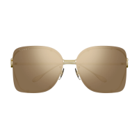 Gucci Frau Asian Fitting GOLD METALL GG1713SA Japan - Farbcode 003