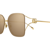 Gucci Frau Asian Fitting GOLD METALL GG1713SA Japan - Farbcode 003
