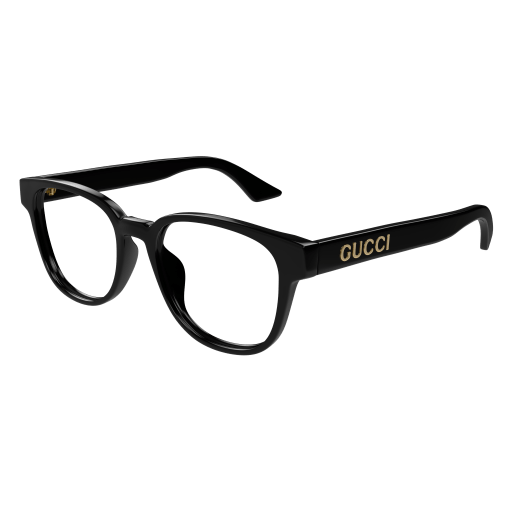 Gucci Unisex Asian Fitting SCHWARZ RECYCLED ACETATE GG1746OA Italien