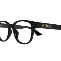 Gucci Unisex Asian Fitting SCHWARZ RECYCLED ACETATE GG1746OA Italien