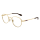 Gucci Mann Asian Fitting GOLD METALL GG1747OA Japan