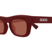 Gucci Mann International BURGUND RECYCLED ACETATE GG1777S Italien
