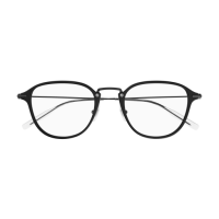 Montblanc Mann Asian Smart Fitting SCHWARZ SPRITZGUSS MB0155O Italien - Farbcode 008