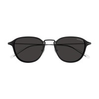 Montblanc Mann Asian Smart Fitting SCHWARZ SPRITZGUSS MB0155S Italien - Farbcode 009