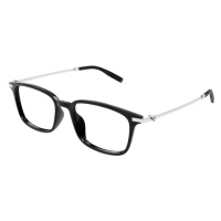 Montblanc Mann Asian Fitting SCHWARZ RECYCLED ACETATE MB0315OA Japan - Farbcode 005