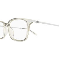 Montblanc Mann Asian Fitting BEIGE RECYCLED ACETATE MB0315OA Japan - Farbcode 007