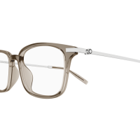 Montblanc Mann Asian Fitting BRAUN RECYCLED ACETATE MB0315OA Japan
