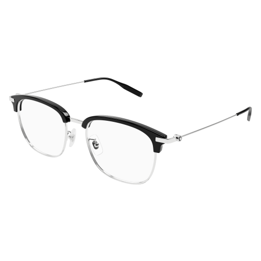 Montblanc Mann Asian Fitting SCHWARZ RECYCLED ACETATE MB0316OA Japan