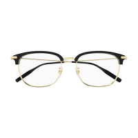 Montblanc Mann Asian Fitting SCHWARZ RECYCLED ACETATE MB0316OA Japan - Farbcode 002