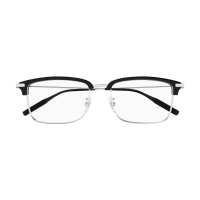 Montblanc Mann Asian Fitting SCHWARZ RECYCLED ACETATE MB0318OA Japan - Farbcode 001