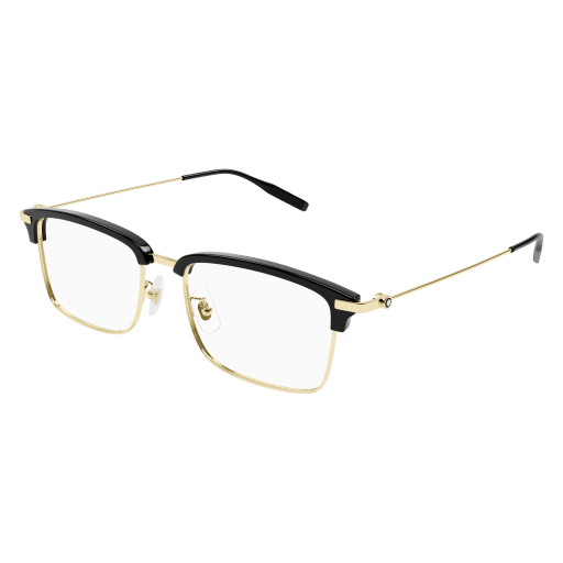 Montblanc Mann Asian Fitting SCHWARZ RECYCLED ACETATE MB0318OA Japan