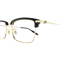 Montblanc Mann Asian Fitting SCHWARZ RECYCLED ACETATE MB0318OA Japan
