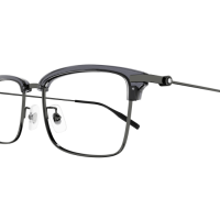 Montblanc Mann Asian Fitting GRAU RECYCLED ACETATE MB0318OA Japan
