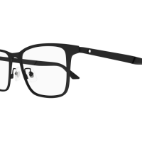 Montblanc Mann Asian Smart Fitting SCHWARZ METALL MB0334O Italien