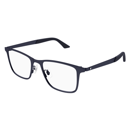 Montblanc Mann Asian Smart Fitting BLAU METALL MB0334O Italien