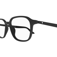 Montblanc Mann Asian Fitting SCHWARZ RECYCLED ACETATE MB0335OA Italien