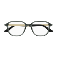 Montblanc Mann Asian Fitting GRAU RECYCLED ACETATE MB0335OA Italien - Farbcode 004