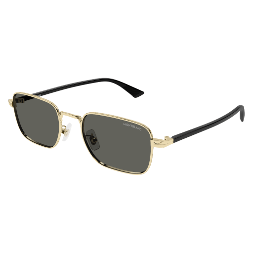 Montblanc Mann Asian Smart Fitting GOLD METALL MB0339S Italien