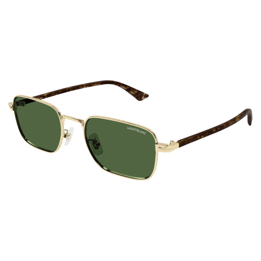Montblanc Mann Asian Smart Fitting GOLD METALL MB0339S Italien