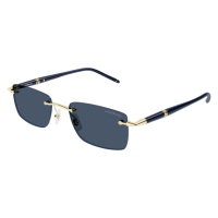 Montblanc Mann Asian Smart Fitting GOLD METALL MB0344S...