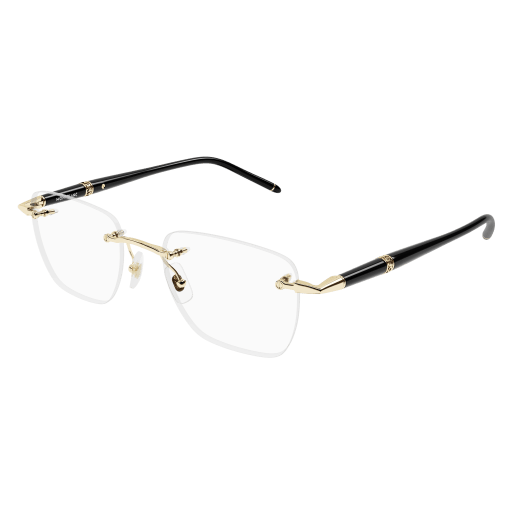 Montblanc Mann Asian Smart Fitting GOLD METALL MB0346O Japan