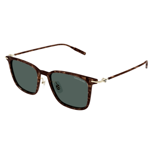 Montblanc Mann Asian Smart Fitting MB0354S Italien - Farbcode 002