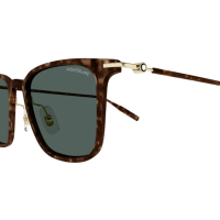 Montblanc Mann Asian Smart Fitting MB0354S Italien - Farbcode 002