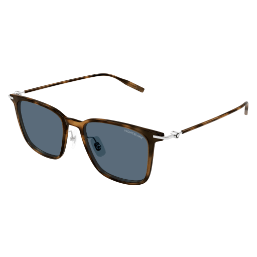 Montblanc Mann Asian Smart Fitting HAVANNA SPRITZGUSS MB0354S Italien