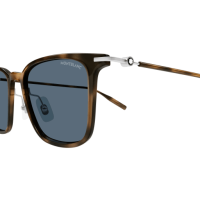 Montblanc Mann Asian Smart Fitting HAVANNA SPRITZGUSS MB0354S Italien