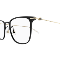 Montblanc Mann Asian Smart Fitting SCHWARZ ALUMINIUM MB0356O Japan