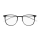 Montblanc Mann Asian Smart Fitting SCHWARZ ALUMINIUM MB0356O Japan - Farbcode 007