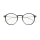 Montblanc Mann Asian Smart Fitting SCHWARZ ALUMINIUM MB0357O Japan - Farbcode 001
