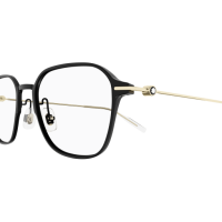 Montblanc Mann Asian Smart Fitting SCHWARZ ALUMINIUM MB0358O Japan