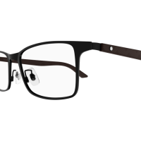 Montblanc Mann Asian Smart Fitting SCHWARZ METALL MB0361O Italien