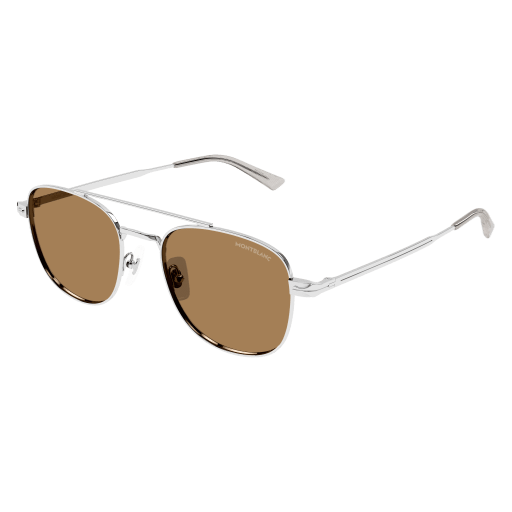 Montblanc Mann Asian Smart Fitting SILBER METALL MB0363S Italien