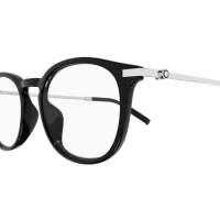 Montblanc Mann Asian Fitting SCHWARZ RECYCLED ACETATE MB0375OA Japan